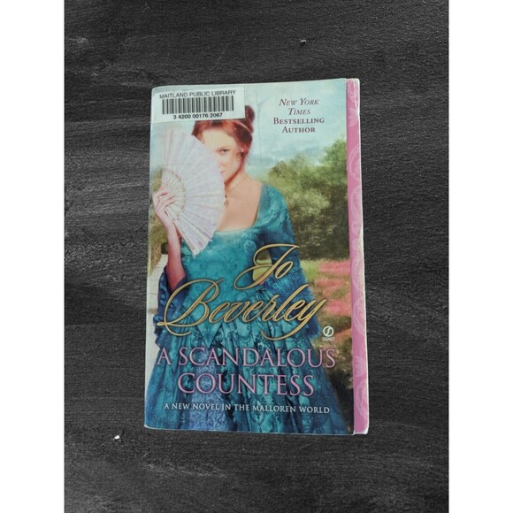 A Scandalous Countess A Novel of the Malloren World Jo Beverly Romance Historica - Picture 1 of 4
